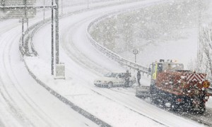 Snow-covered-road