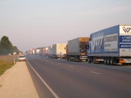 trucks-on-road