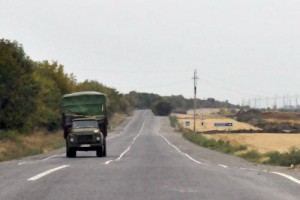 Russian Truck Road to Gori