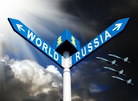 Militaristic Russia against the world